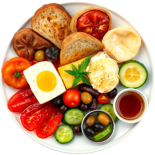 Turkish Breakfast Tray dish