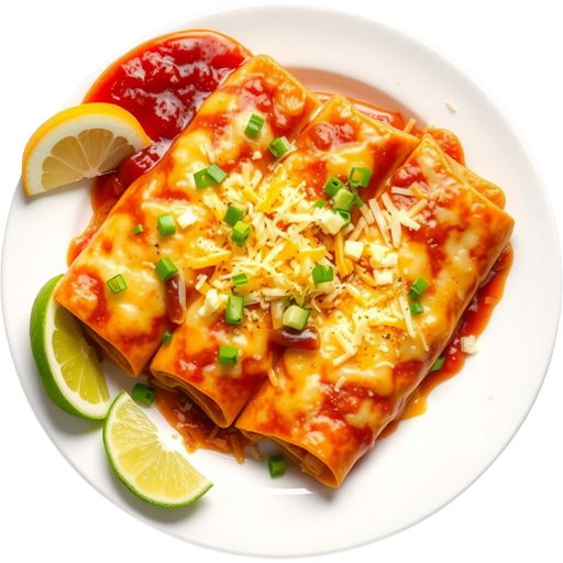 Cheese Enchiladas dish
