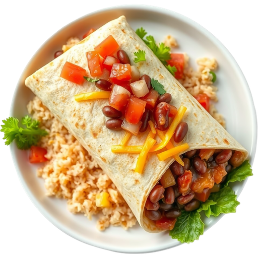 Bean Burrito dish