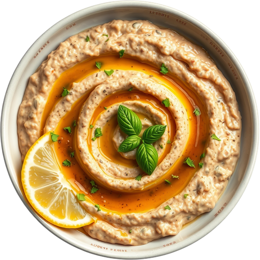 Baba Ghanoush dish