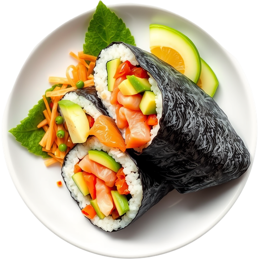 Sushi Burrito dish