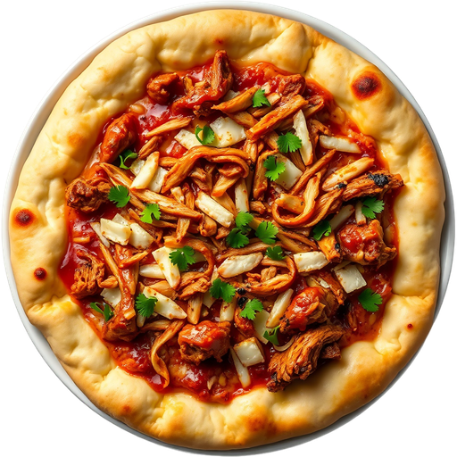 Pulled Pork Pizza dish