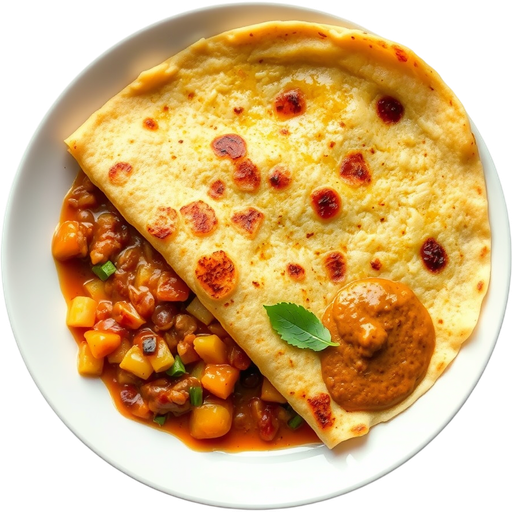 South Indian Fare Dosa dish