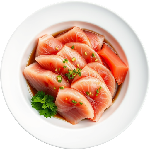 Sashimi dish