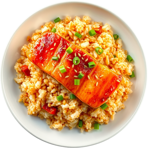 Spicy Salmon Crispy Rice dish