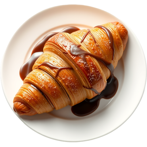 Choco Croissant dish