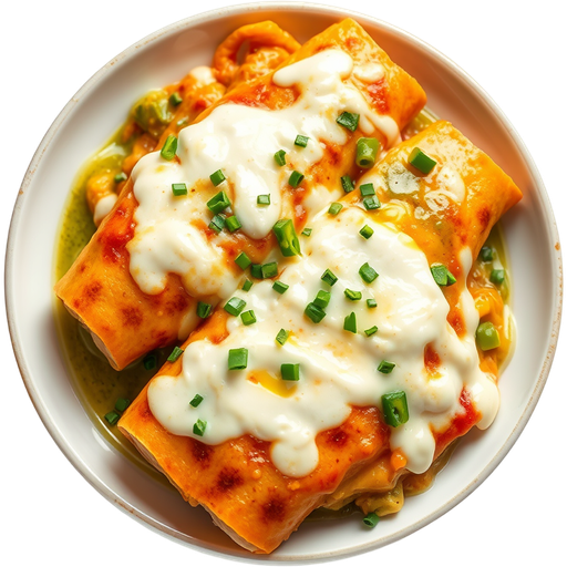 Enchiladas Suiza dish