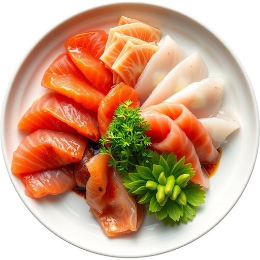 Sashimi Lunch Special dish