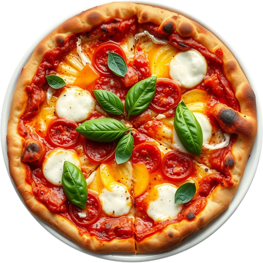 Thin Crust Pizza dish