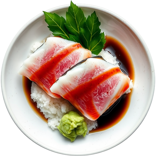 Bluefin Tuna Nigiri dish