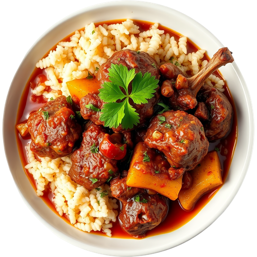 Lamb Vindaloo dish