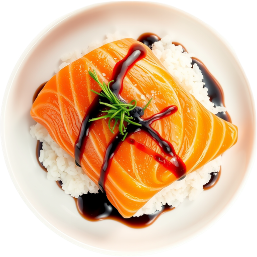Nigiri Salmon dish