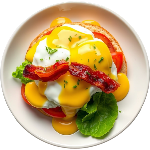 Golden State Benedict dish