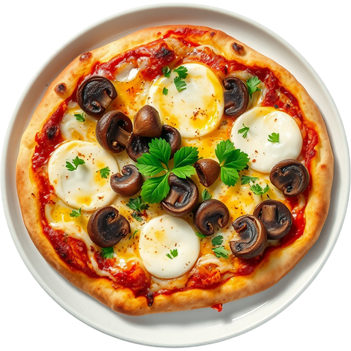 Funghi Pizza dish
