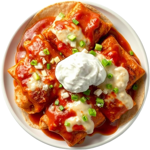 Chicken Enchiladas dish