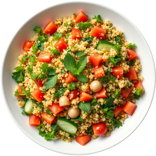 Tabouleh dish