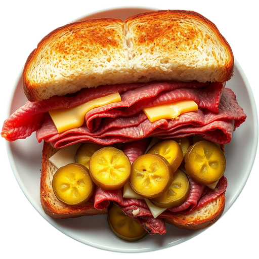 Pastrami Sandwich dish