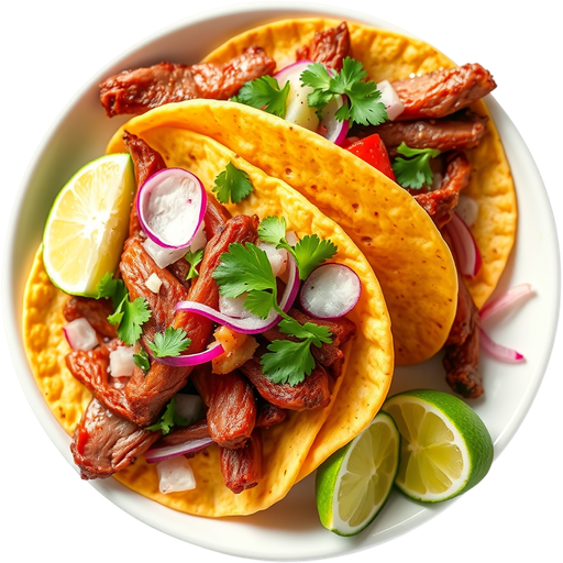 Tongue Tacos dish