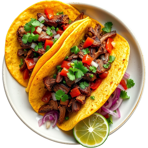 Beef Brisket Tacos dish