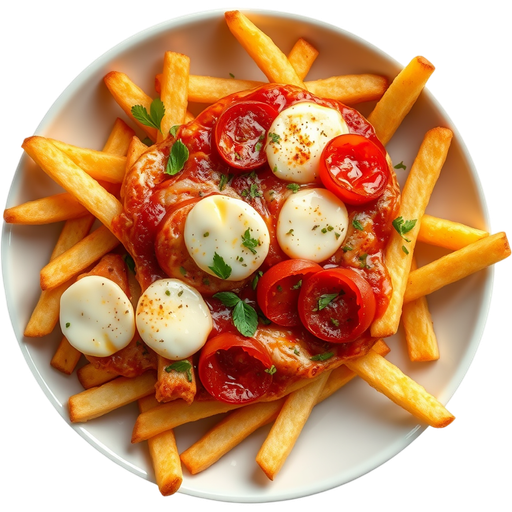 Pizza Fries dish