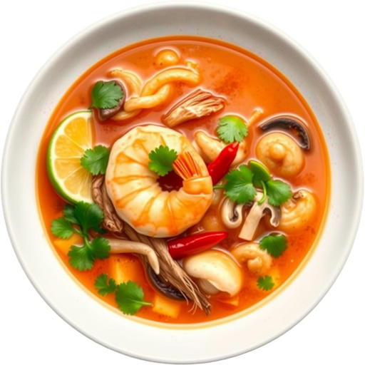 Tum Yum Soup dish