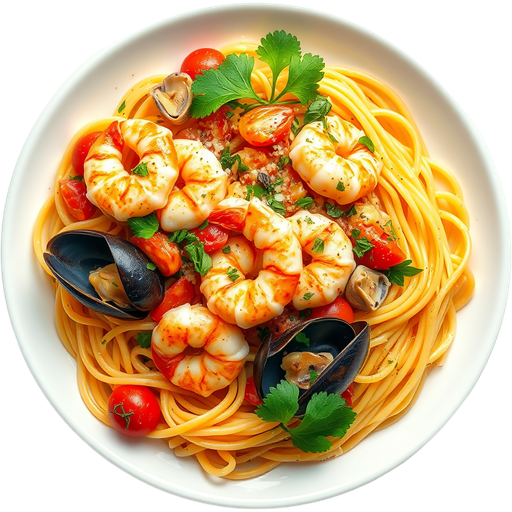 Seafood Pasta dish