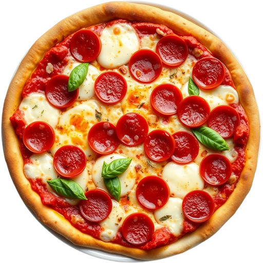 120 Pepperoni Pizza dish