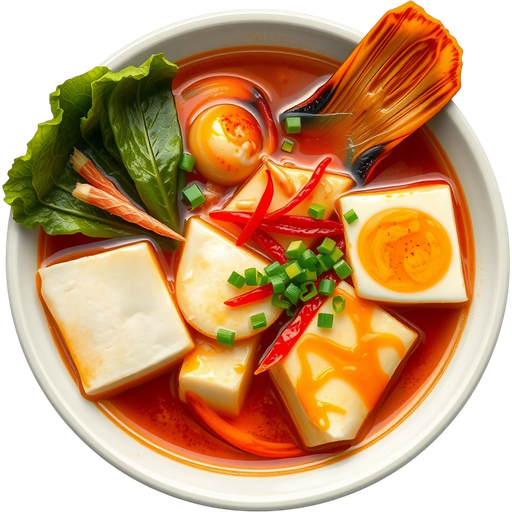 Soondubu Korean Tofu Soup dish