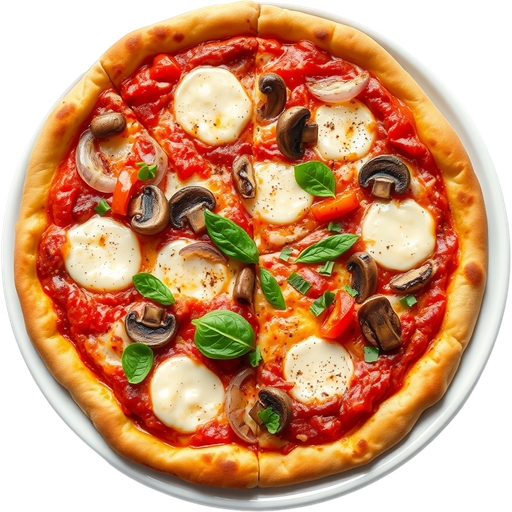 Vegetarian Pizza dish