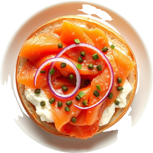 Lox Bagel dish
