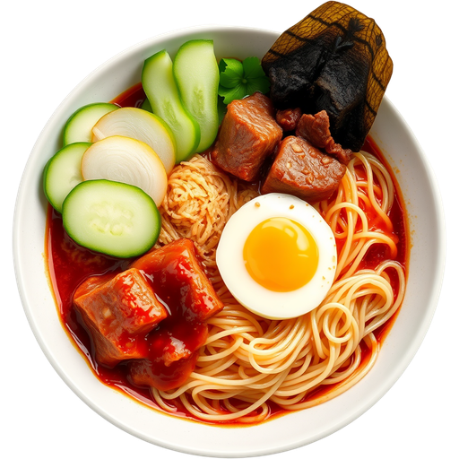 Bibim Naengmyun dish