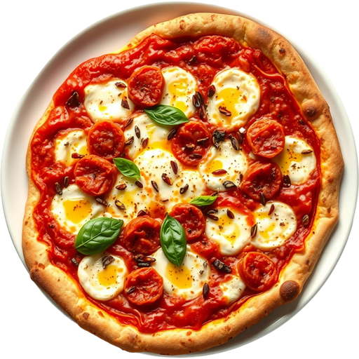 Diavola Pizza dish