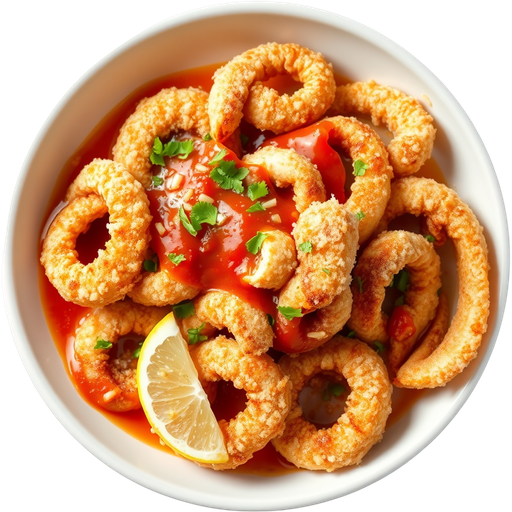 Fried Calamari dish