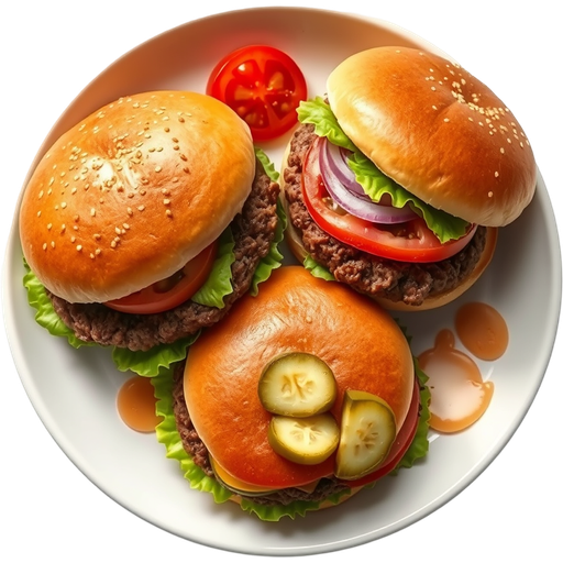 Hamburgers dish