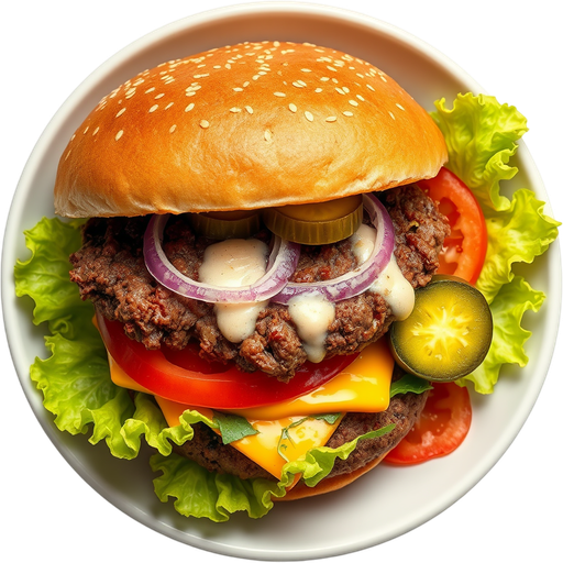 Hamburgers dish