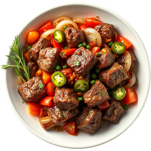 Lamb Tibs dish