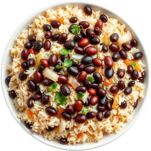 Rice and Beans dish
