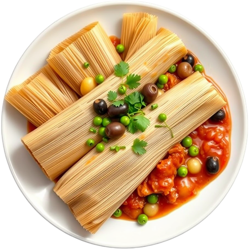 Salvadoran Tamales dish