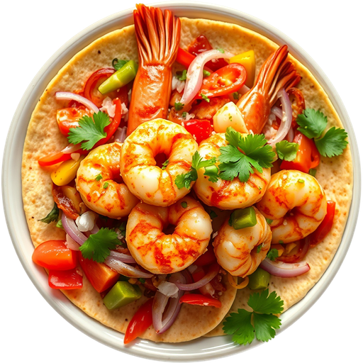 Taco Dorado Gobernador dish