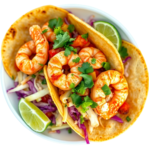 Taco de Camaron dish