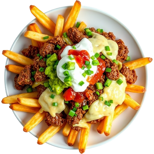 Asada Fries dish