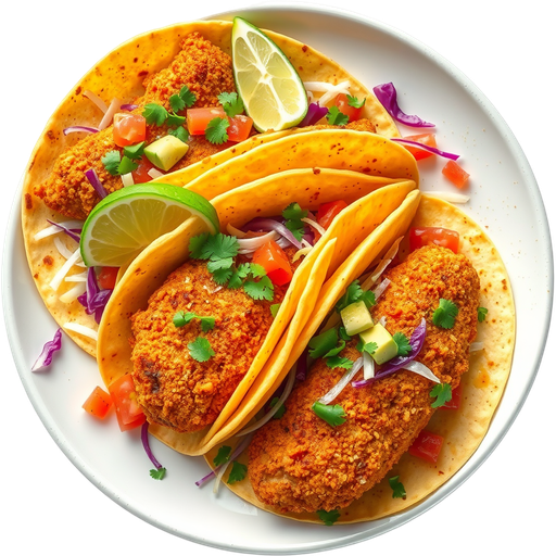 Fried Fish Tacos dish