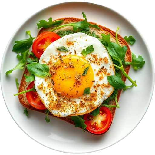 Basil Pesto Breakfast Sandwich dish