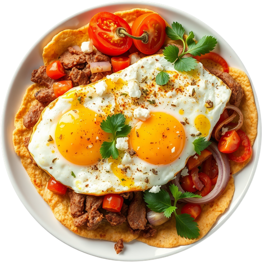 Gyro Omelet dish
