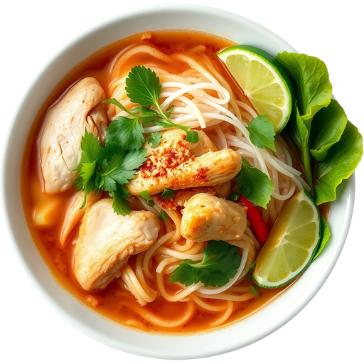 Pho with Chicken dish
