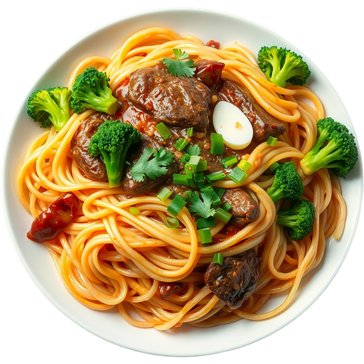 Beef Pad See Ew dish