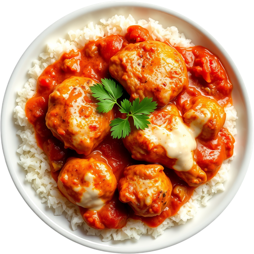 Chicken Tikka Masala dish