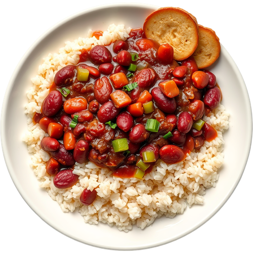Red Beans and Rice dish