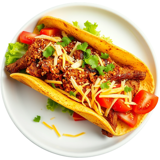 Impossible Crispy Taco dish