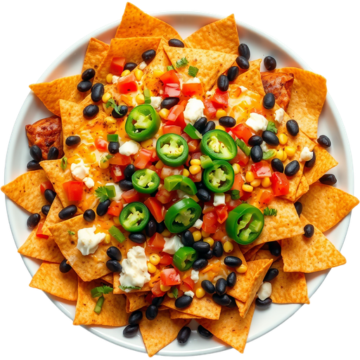 Vegan Nachos dish